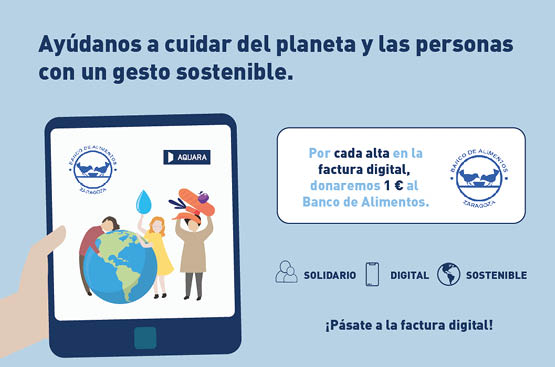 Ir a la noticia Aquara y el Banco de Alimentos se unen a favor de la sostenibilidad