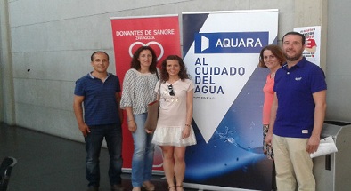 Ir a la noticia Aquara colabora con el VIII Maratón de Donación de Sangre de Aragón.