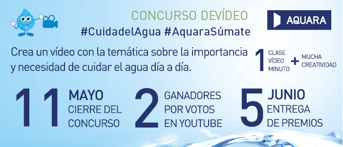 Ir a la noticia Aquara pone en marcha el concurso de vídeo 
